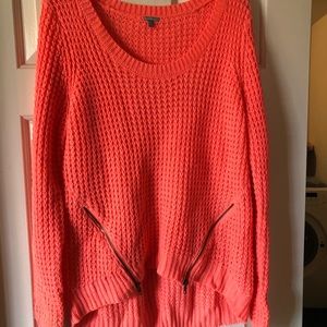 Charlotte Russe Pink/Orange sweater